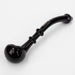 NG-10 inch Elongated Spoon Pipe [N8055] Glass Pipe High-End Brands Glass BLACK