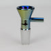 Electroplate Glass bowl for 14 mm Joint Bowl · Popper ONE Light Blue