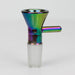 Electroplate Glass bowl for 14 mm Joint Bowl · Popper ONE Blue-Purple
