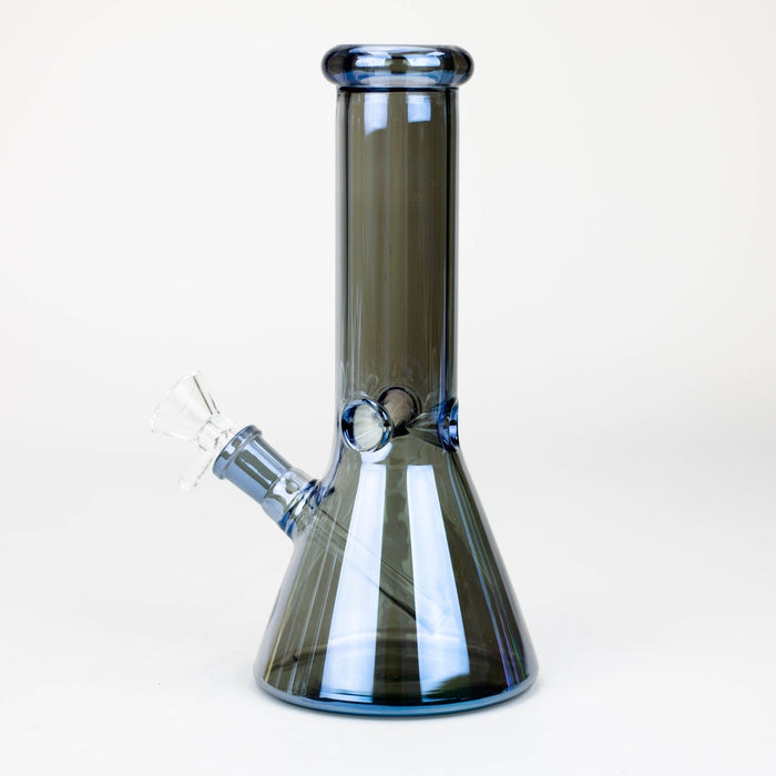 8" Solid Color Eletroplate Glass Beaker Bong [BH107x]