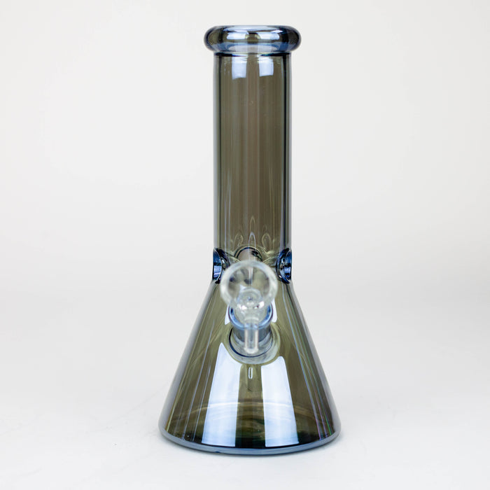 8" Solid Color Eletroplate Glass Beaker Bong [BH107x]