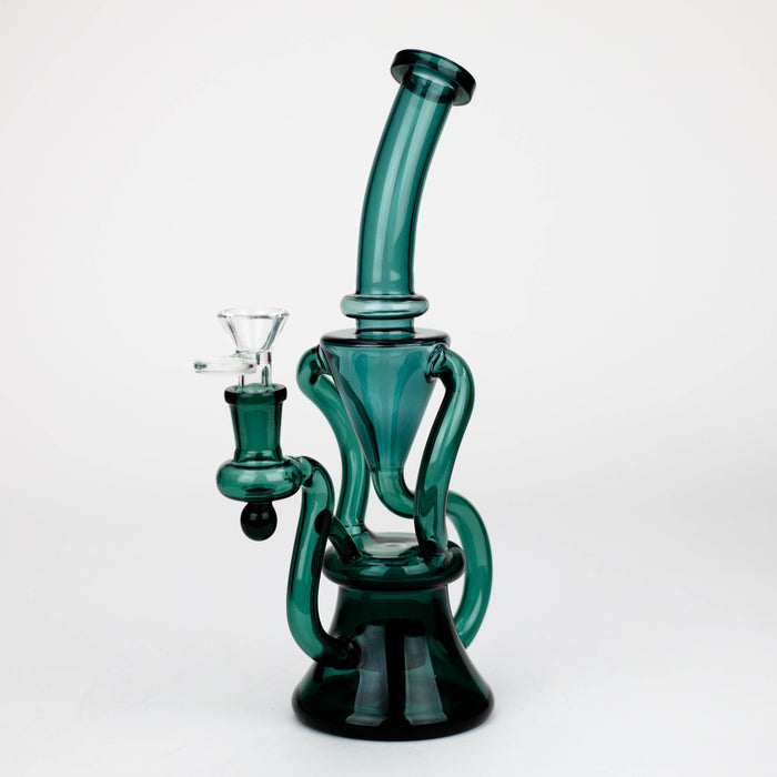 10" Recycle solid color bong [BH108x]