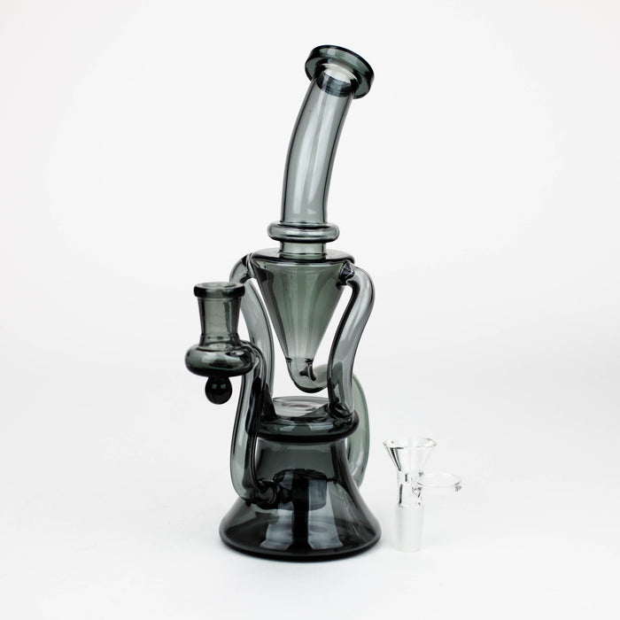 10" Recycle solid color bong [BH108x]