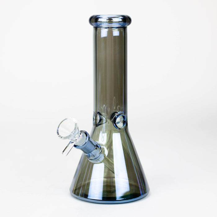 8" Solid Color Eletroplate Glass Beaker Bong [BH107x]