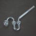 7.5" TRI BUBBLE OIL BURNER PIPE PACK OF 2 Glass Hand Pipe Purple Haze Smoke Inc