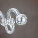 7.5" TRI BUBBLE OIL BURNER PIPE PACK OF 2 Glass Hand Pipe Purple Haze Smoke Inc