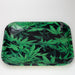 LARGE METAL ROLLING TRAY Tray Purple Haze Smoke Inc WEED LEAF