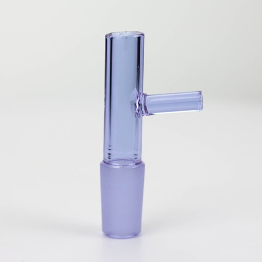 Solid color glass popper bowl with bar handle Bowl · Popper ONE Purple