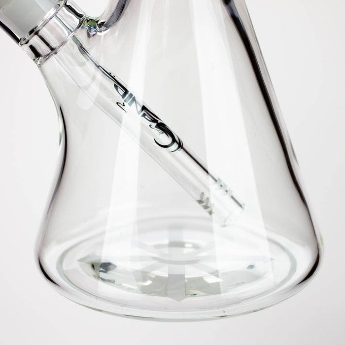 Genie | 17" sandblasted artwork tube 7 mm glass water bong [GB21005] Glass Bong ONE