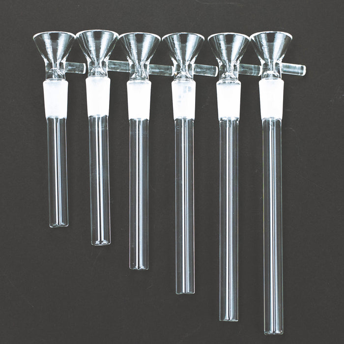 Glass Bowlstem Pack of 3 Downstem · Bowlstem 777 Smoke