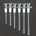 Glass Bowlstem Pack of 3 Downstem · Bowlstem 777 Smoke