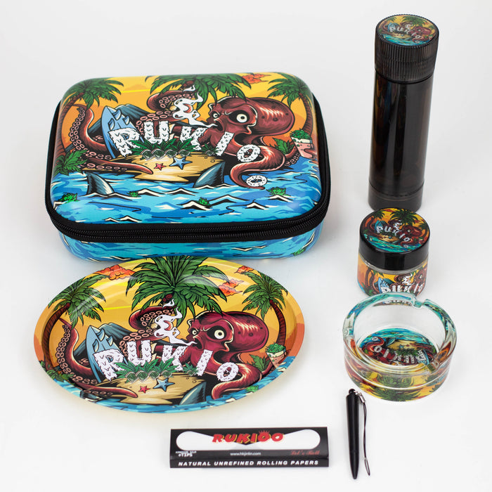 6 Pcs. Smoking Gift Set Bundle JJ Distribution Octopus
