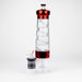12" Electric lava lamp bong with UFO Perc-Assorted [LQN0012] Bongs Canadian Distributor