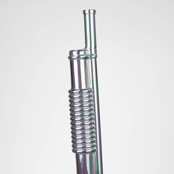 26.5" Eletroplate Shotgun Glass Bong [WP-155] Glass Bong JJ Distribution