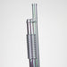 26.5" Eletroplate Shotgun Glass Bong [WP-155] Glass Bong JJ Distribution