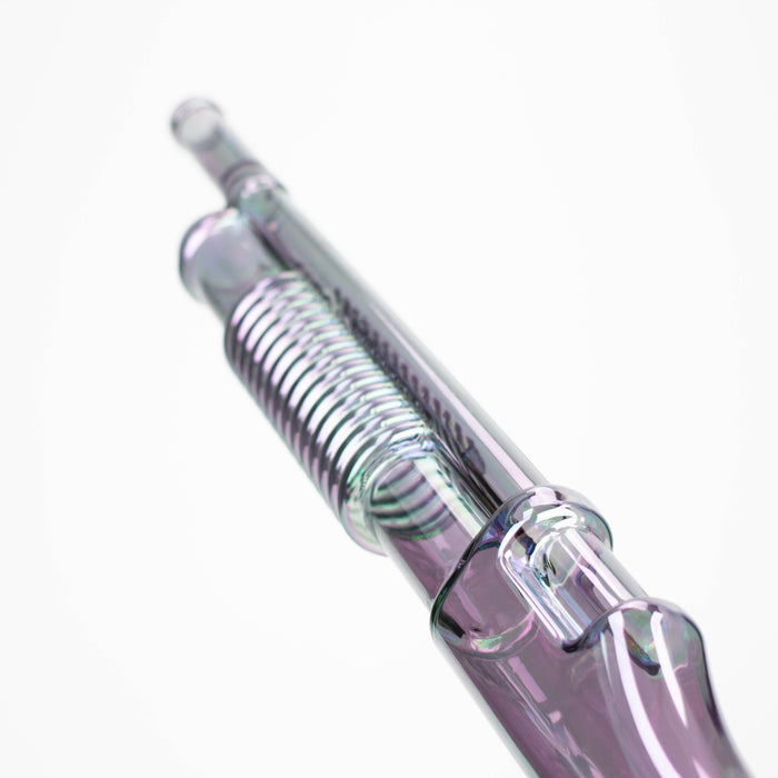 26.5" Eletroplate Shotgun Glass Bong [WP-155] Glass Bong JJ Distribution