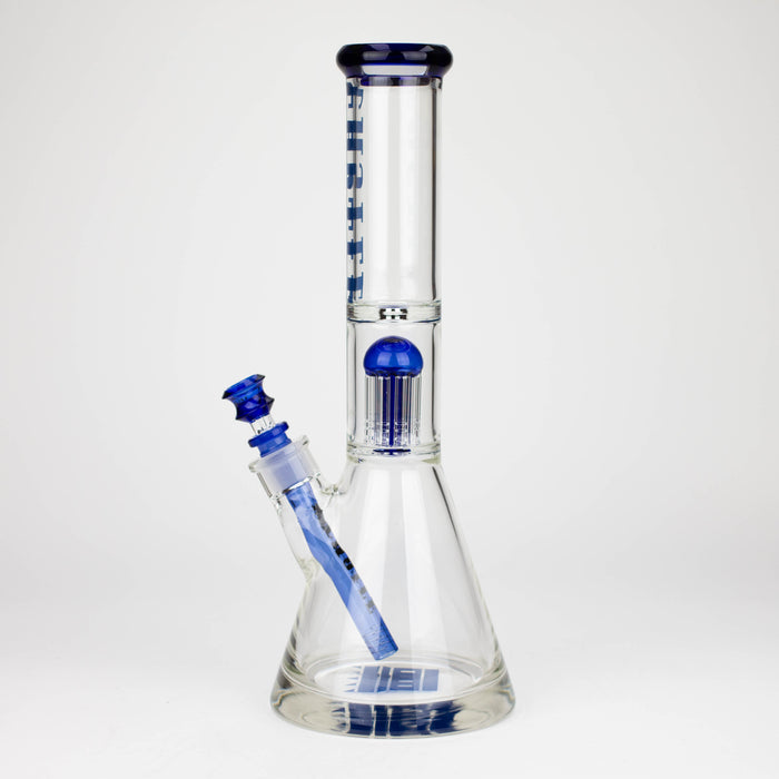 Castle Glassworks | 14" 8-arm Beaker Bong [CP-003] Glass Bong Castle Glassworks