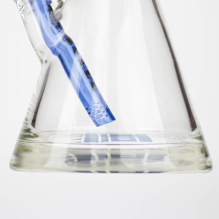 Castle Glassworks | 14" 8-arm Beaker Bong [CP-003] Glass Bong Castle Glassworks