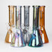 PHS | 10" Solid Color Eletroplate Glass Beaker Bong [PHSCR-10] Bongs Purple Haze Smoke Inc