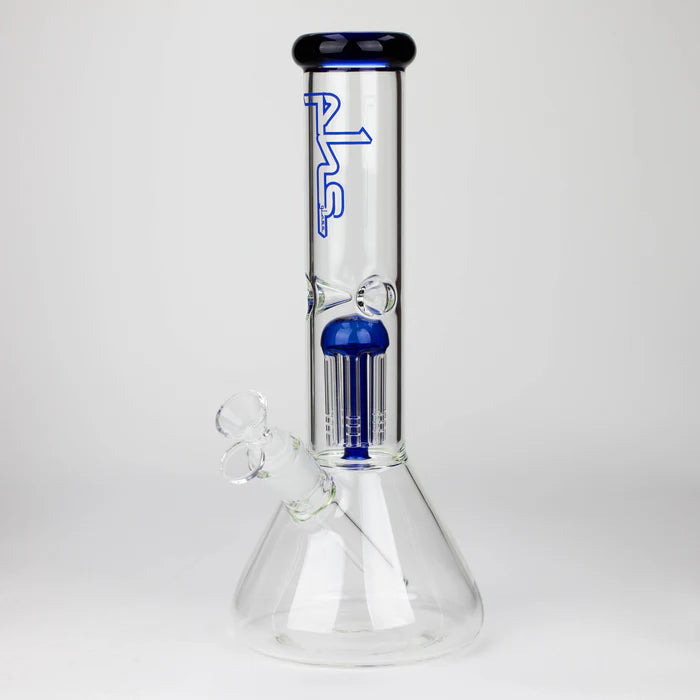 [6 Pack Bundle] PHS | 12" Glass beaker Bong with tree arm percolator [PHS-PC-12]