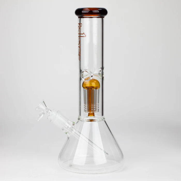 [6 Pack Bundle] PHS | 12" Glass beaker Bong with tree arm percolator [PHS-PC-12]