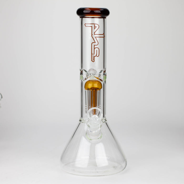PHS | 12" Glass beaker Bong with tree arm percolator [PHS-PC-12] Glass Bong Purple Haze Smoke Inc
