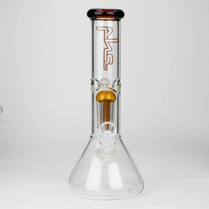 [6 Pack Bundle] PHS | 12" Glass beaker Bong with tree arm percolator [PHS-PC-12]