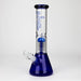 PHS | 12" Glass beaker color Bong with tree arm percolator [PHSPR-12] Bongs Purple Haze Smoke Inc Blue