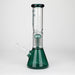 PHS | 12" Glass beaker color Bong with tree arm percolator [PHSPR-12] Bongs Purple Haze Smoke Inc