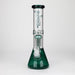 PHS | 12" Glass beaker color Bong with tree arm percolator [PHSPR-12] Bongs Purple Haze Smoke Inc
