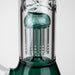 PHS | 12" Glass beaker color Bong with tree arm percolator [PHSPR-12] Bongs Purple Haze Smoke Inc