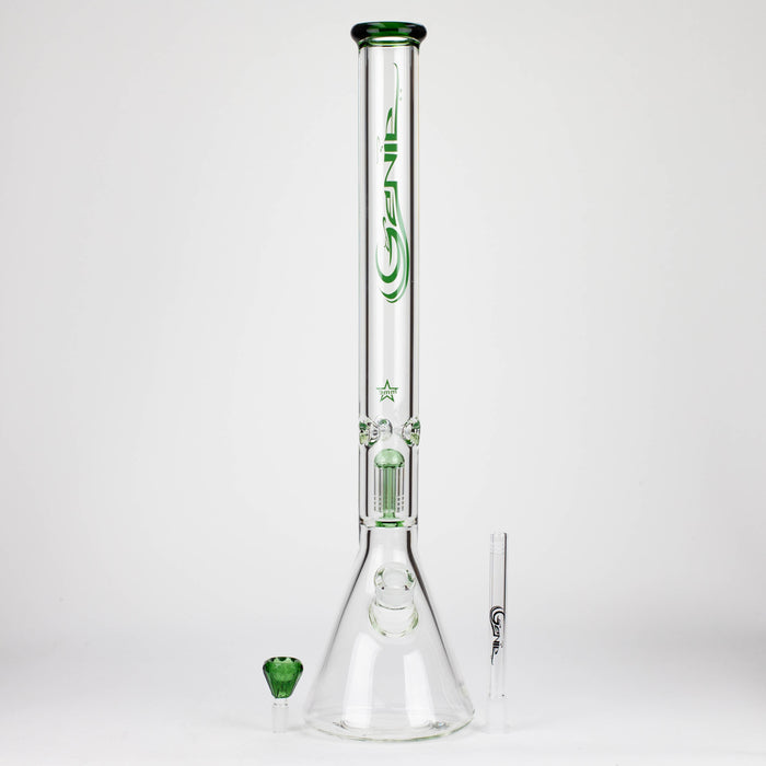 GENIE | 24" 9mm single percolator glass water bong [ GB1905 ] Glass Bong ONE