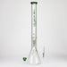 GENIE | 24" 9mm single percolator glass water bong [ GB1905 ] Glass Bong ONE