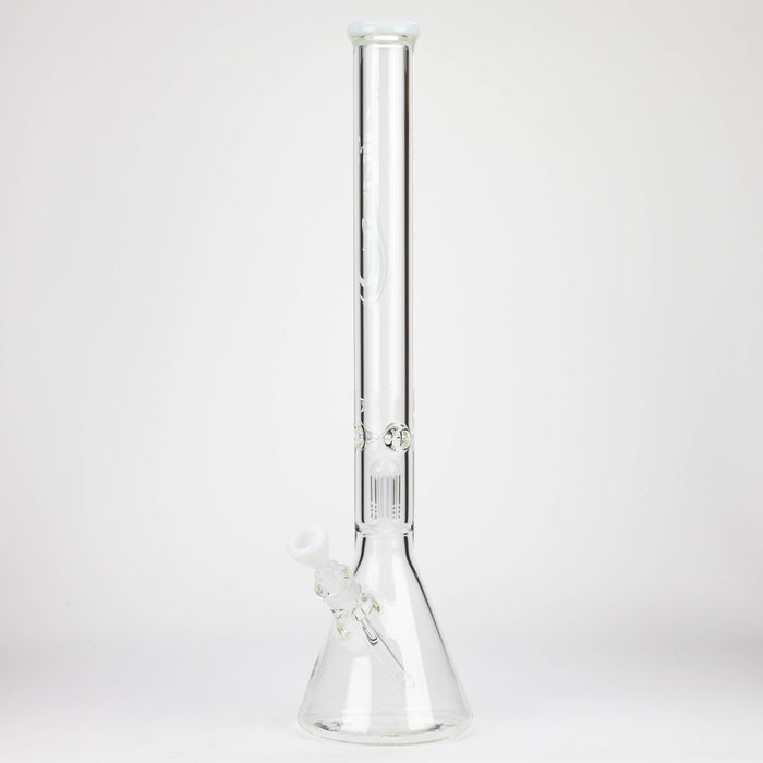 GENIE | 24" 9mm single percolator glass water bong [GB1905]