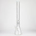 GENIE | 24" 9mm single percolator glass water bong [ GB1905 ] Glass Bong ONE White