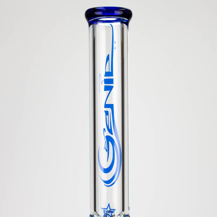 GENIE | 24" Dual 6 arms 9mm glass water beaker bong [GB1906] Glass Bong ONE
