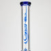 GENIE | 24" Dual 6 arms 9mm glass water beaker bong [GB1906] Glass Bong ONE