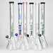 GENIE | 24" Dual 6 arms 9mm glass water beaker bong [GB1906] Glass Bong ONE