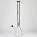 GENIE | 24" 9mm single percolator glass water bong [ GB1905 ] Glass Bong ONE