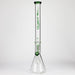 GENIE | 24" 9mm single percolator glass water bong [ GB1905 ] Glass Bong ONE