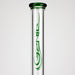 GENIE | 24" 9mm single percolator glass water bong [ GB1905 ] Glass Bong ONE