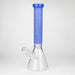 COBRA | 15" sandblasted artwork tube 7 mm glass water bong [YK04] Glass Bong JJ Distribution Blue