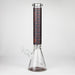 15.5" Egyptian Hieroglyph / 7 mm / Glass Bong [LL034-RED] Glass Bong JJ Distribution