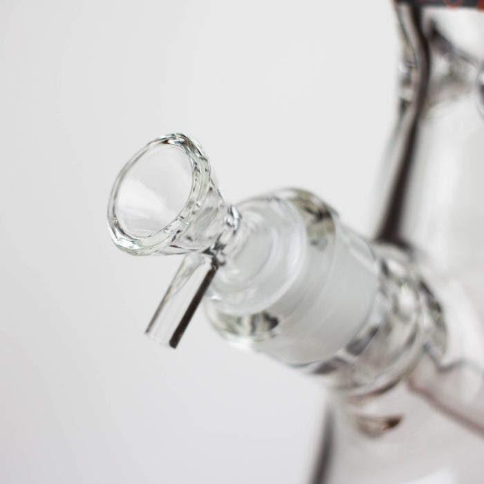 15.5" Egyptian Hieroglyph / 7 mm / Glass Bong [LL034-RED] Glass Bong JJ Distribution