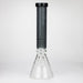 COBRA | 15" sandblasted artwork tube 7 mm glass water bong [YK04] Glass Bong JJ Distribution