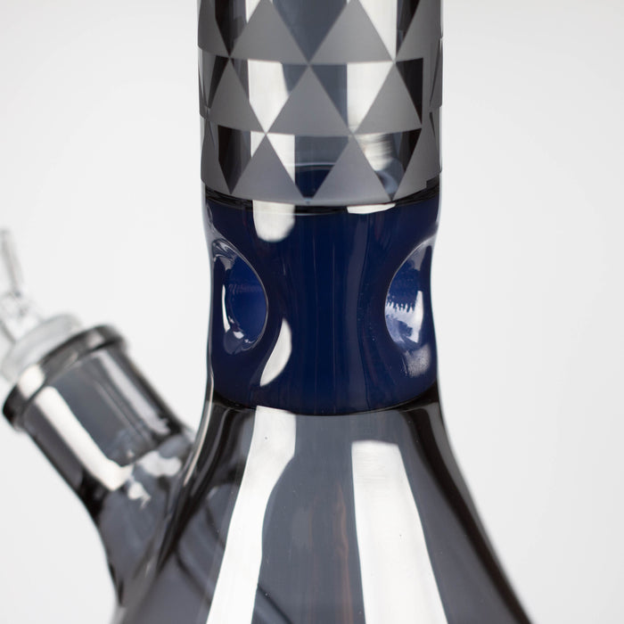 COBRA | 13" Eletroplate 7 mm Glass Beaker Bong [LL1026] Glass Bong JJ Distribution