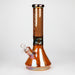 COBRA | 13" Eletroplate 7 mm Glass Beaker Bong [LL1026] Glass Bong JJ Distribution Orange