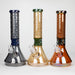 COBRA | 13" Eletroplate 7 mm Glass Beaker Bong [LL1026] Glass Bong JJ Distribution