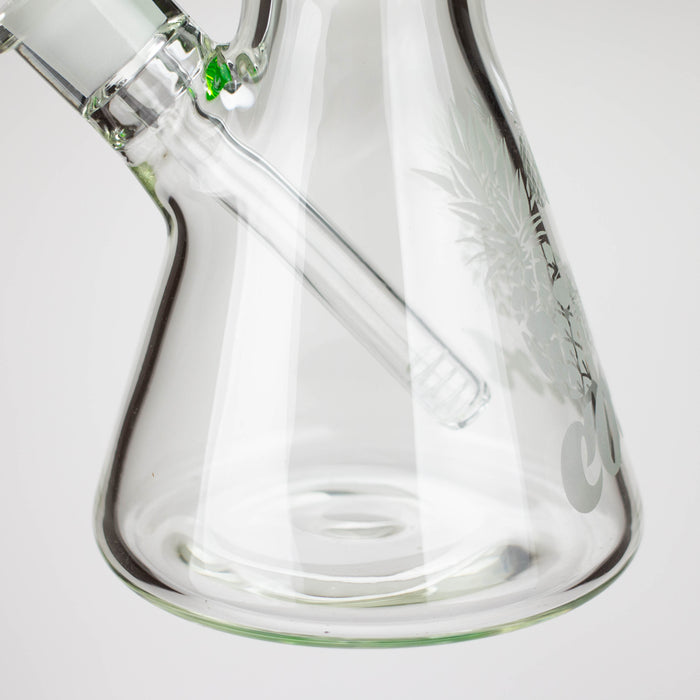 COBRA | 13.5" sandblasted pineapple 7 mm glass bong [LL023] Glass Bong JJ Distribution