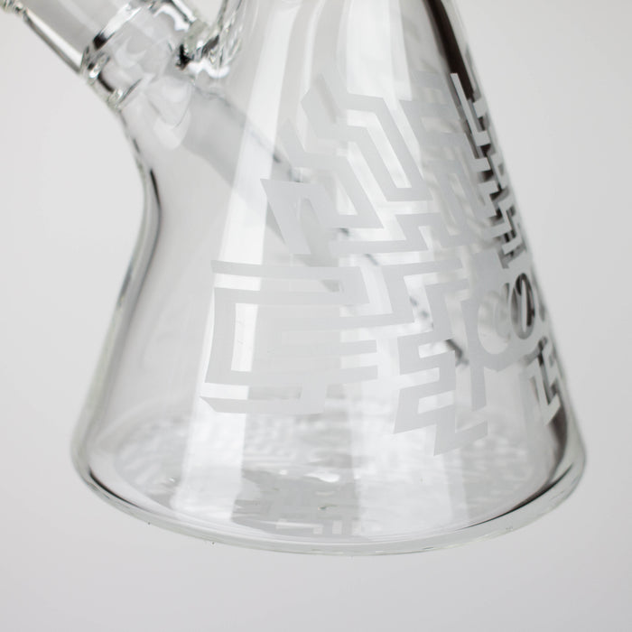 COBRA | 15" sandblasted artwork tube 7 mm glass water bong [YK04] Glass Bong JJ Distribution